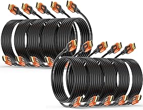 10-Pack 4K HDMI 2.0 Cables, 10 Feet
