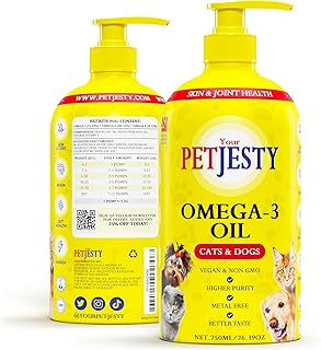 Omega 3 Oil for Dogs and Cats, Skin & Coat Support