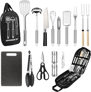 Camping Cooking Utensils Set for Outdoor Cooking