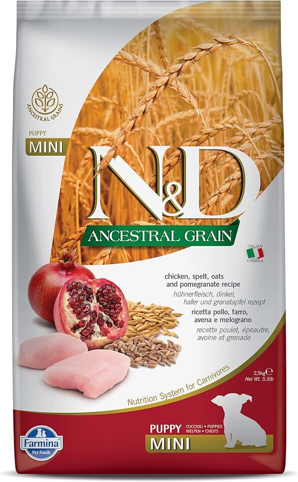 Chicken and Pomegranate Dog Food for Small Adults