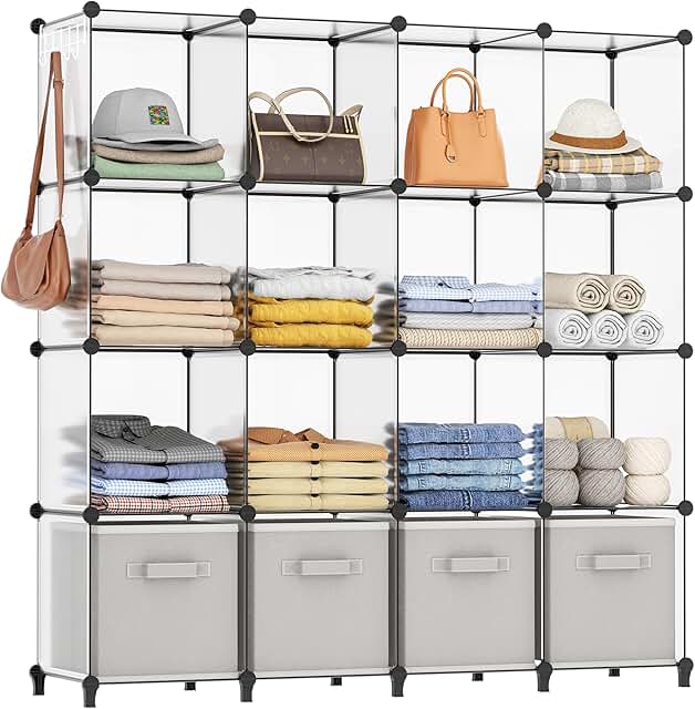 16-Cube Closet and Storage Organizer