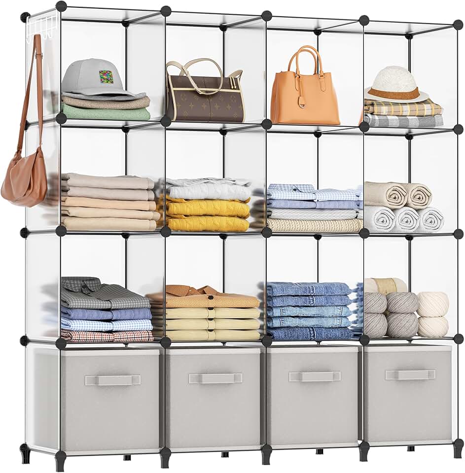 16-Cube Closet and Storage Organizer