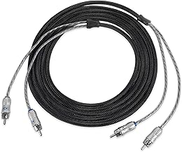 13.12 ft Oxygen-Free Copper Car Audio RCA Cable