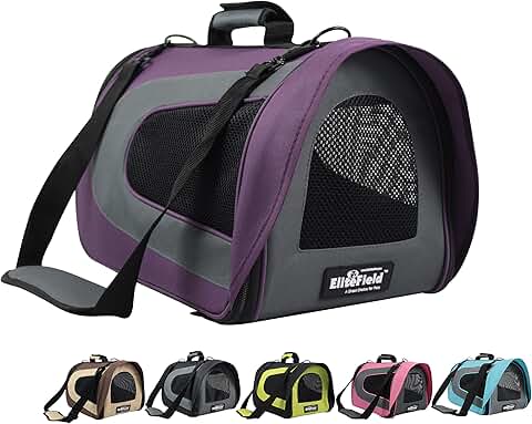 Deluxe Soft Pet Carrier with Warranty and Sizes