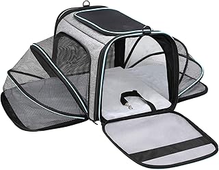 Large Expandable Soft Pet Carrier with Pockets