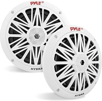 Pair of 6.5-inch waterproof marine speakers