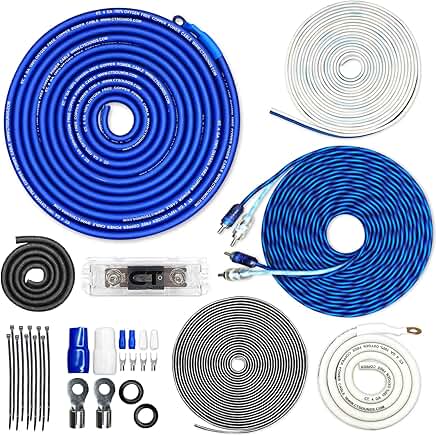 4 Gauge OFC Amp Wiring Install Kit