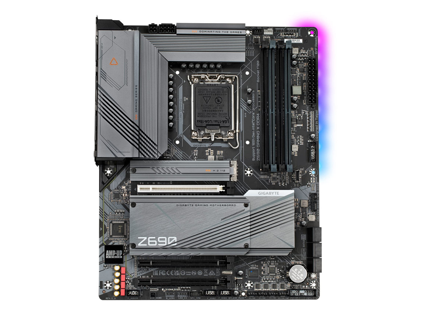 Z690 Gaming X DDR4 (LGA 1700/ Intel Z690/ ATX/ DDR4/ Quad M.2/ PCIe 5.0/ USB 3.2 Gen2X2 Type-C/ 2.5GbE LAN/Gaming Motherboard)