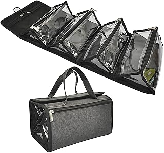 Large Eco Polyester Travel Toiletry and Makeup Bag