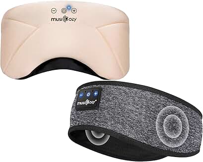 Wireless Sleep Headphones with Eye Mask and 14H Playtime