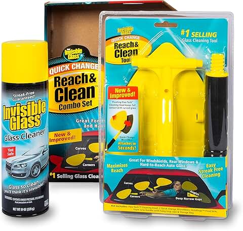 Reach and Clean Glass Windshield Cleaner Kit