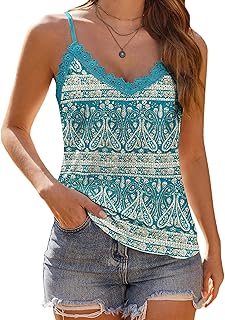 Women’s V-Neck Spaghetti Strap Sleeveless Camisole