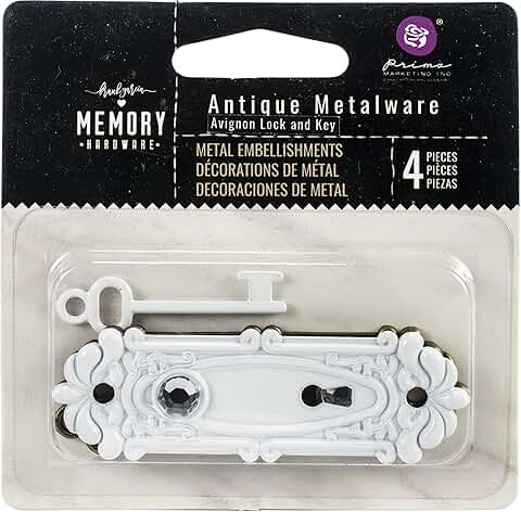 Memory Hardware Embellishments in Antique Metalware