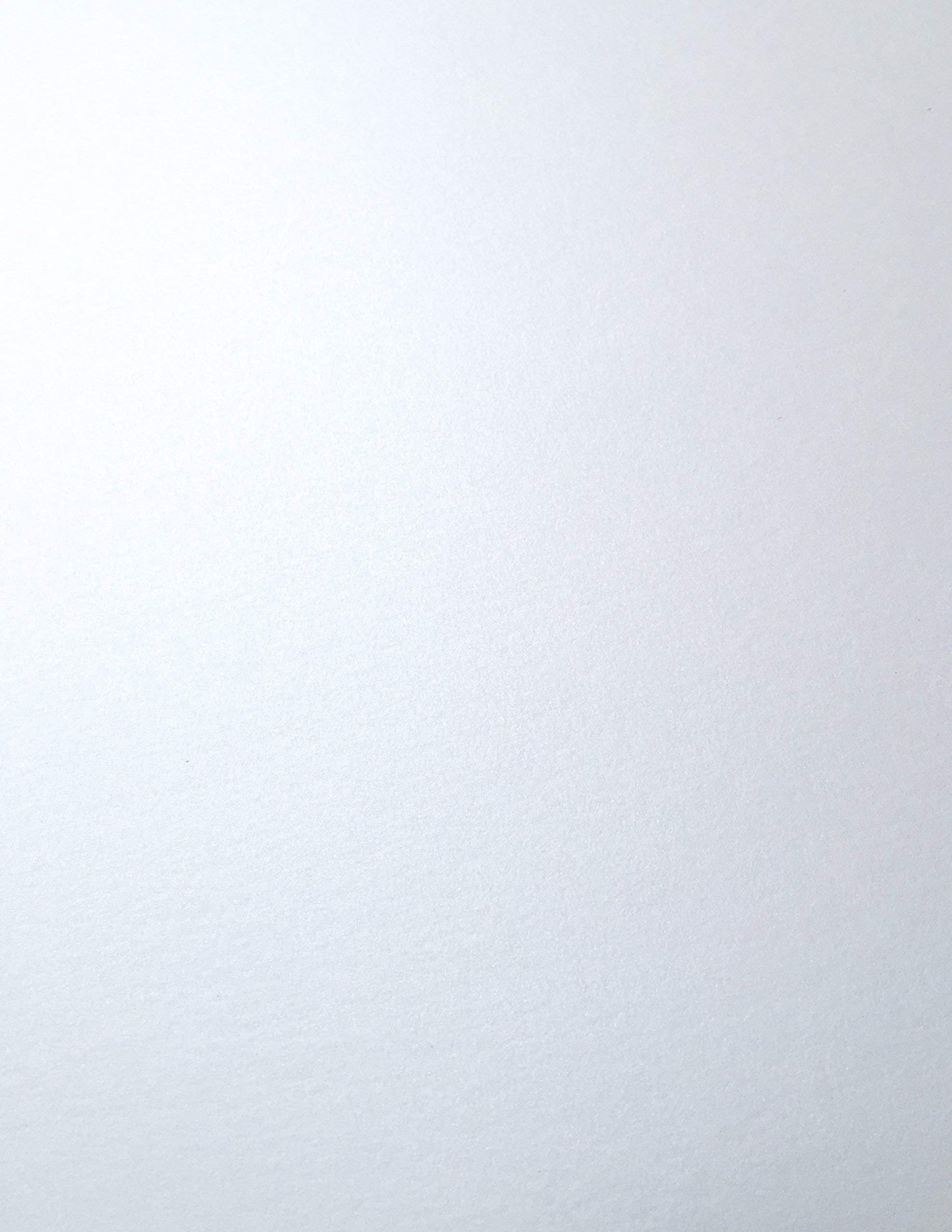 Lightweight White Pearlescent Cardstock, 50 Sheets