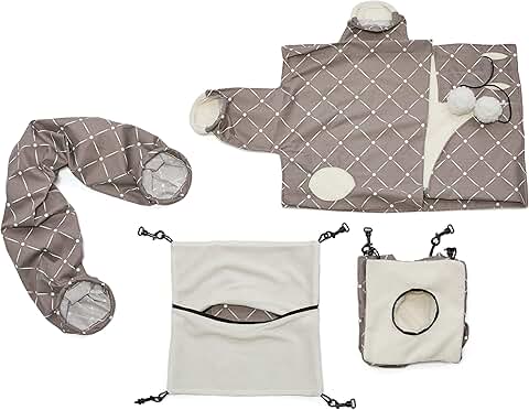 Ferret and Critter Accessories Kit with Diamond Print