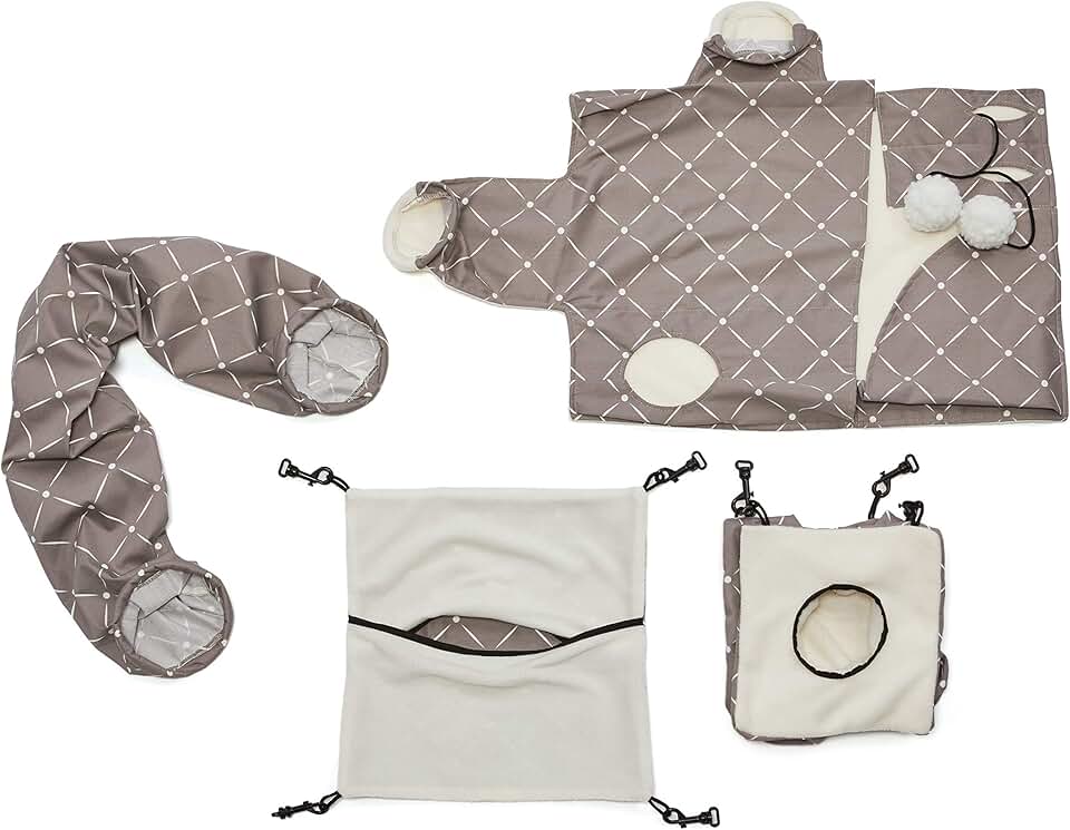 Ferret and Critter Accessories Kit with Diamond Print