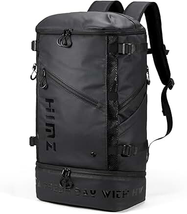 Large Insulated Cooler Backpack with Lunchbox Compartment