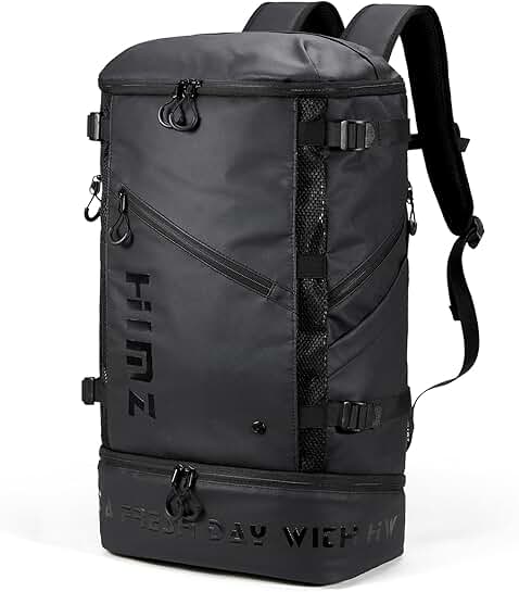 Large Insulated Cooler Backpack with Lunchbox Compartment
