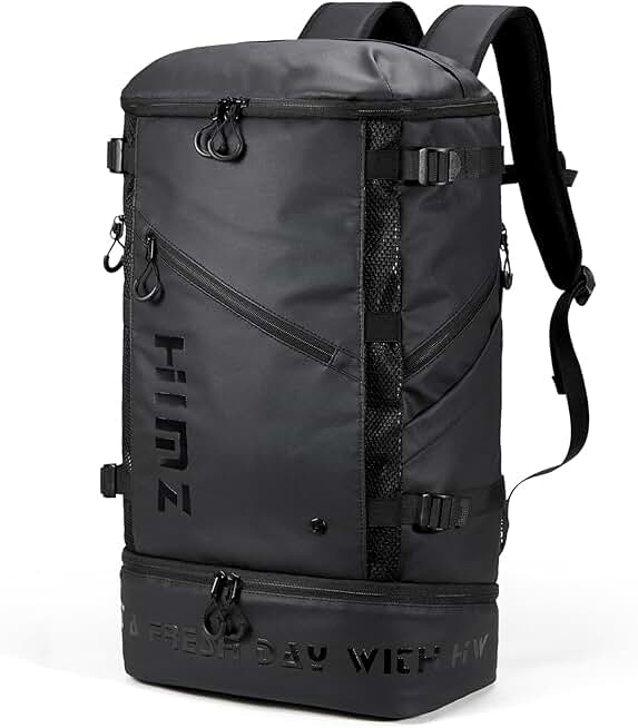 Large Insulated Cooler Backpack with Lunchbox Compartment