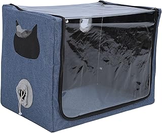 Foldable Pet Oxygen Inhalation Box for Cats and Dogs