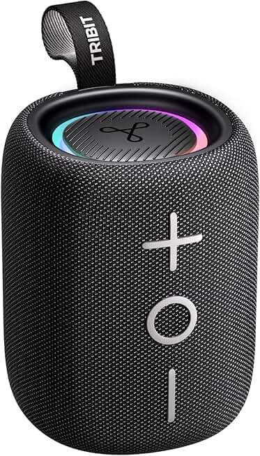 Portable Bluetooth Speaker with 12W Sound and 12H Playtime