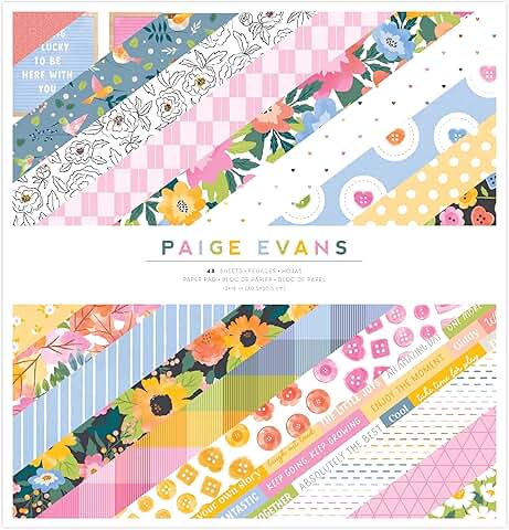 Garden Shoppe 12x12 Paper Pad, 48 sheets