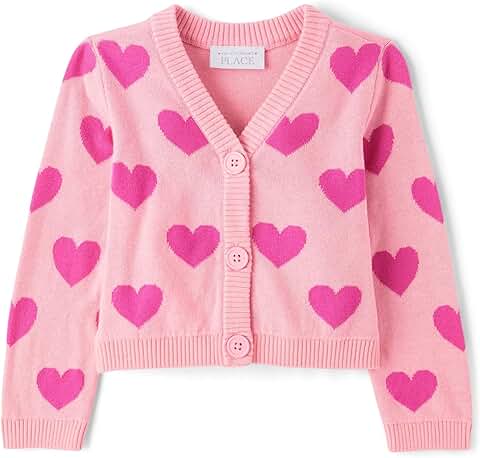 Baby Girls' and Toddler Long Sleeve Knit Cardigan