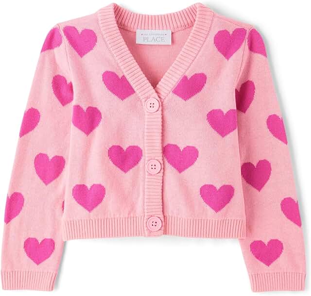 Baby Girls' and Toddler Long Sleeve Knit Cardigan