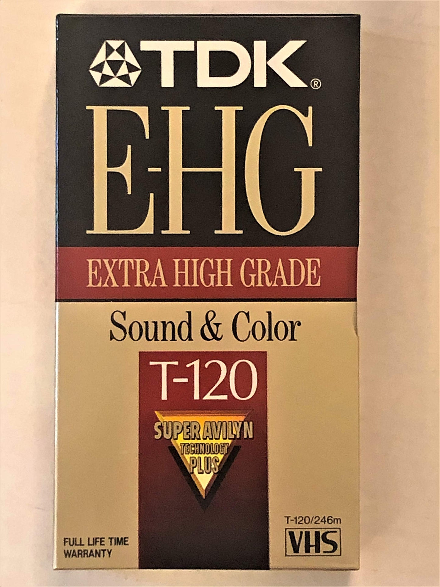 High Grade VHS Videotape Cassette, 6 Hours