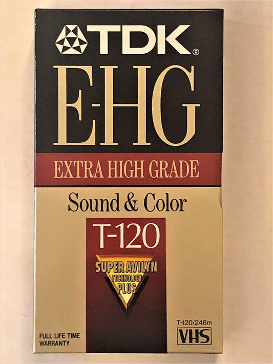 High Grade VHS Tape Cassette, 6 Hours