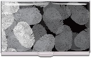 Fingerprints Business Card Case