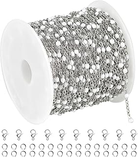 10 Meter Stainless Steel Jewelry Chain for Making Beaded Jewelry