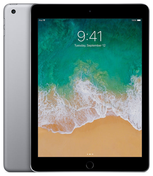 iPad 5th Generation Wi-Fi 128GB Space Gray Renewed