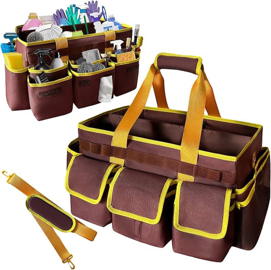 Four-Tier Amber Acrylic Spice Drawer Organizer Set