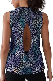 Women’s Cross Back Sleeveless Workout Tank Top