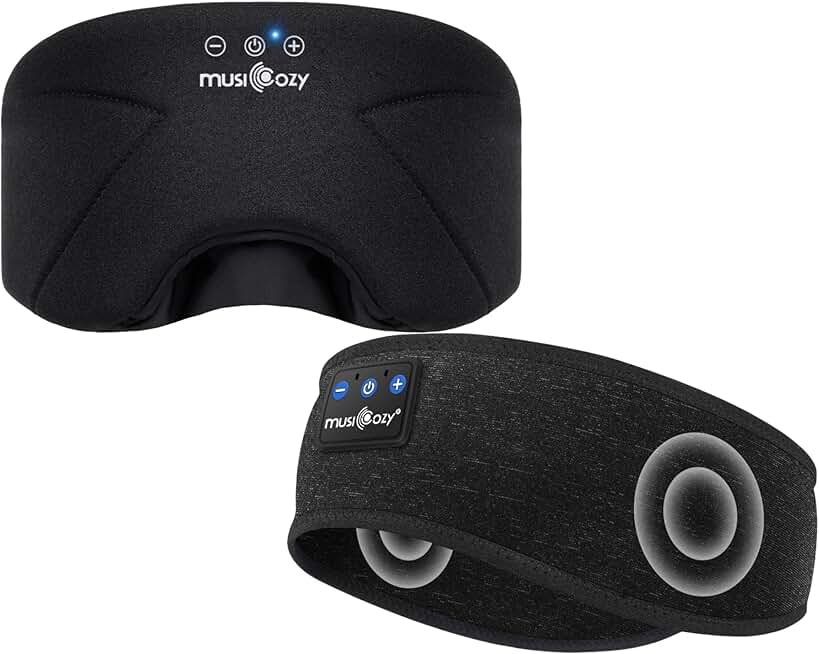 Wireless Sleep Headphones with Eye Mask and 14H Playtime