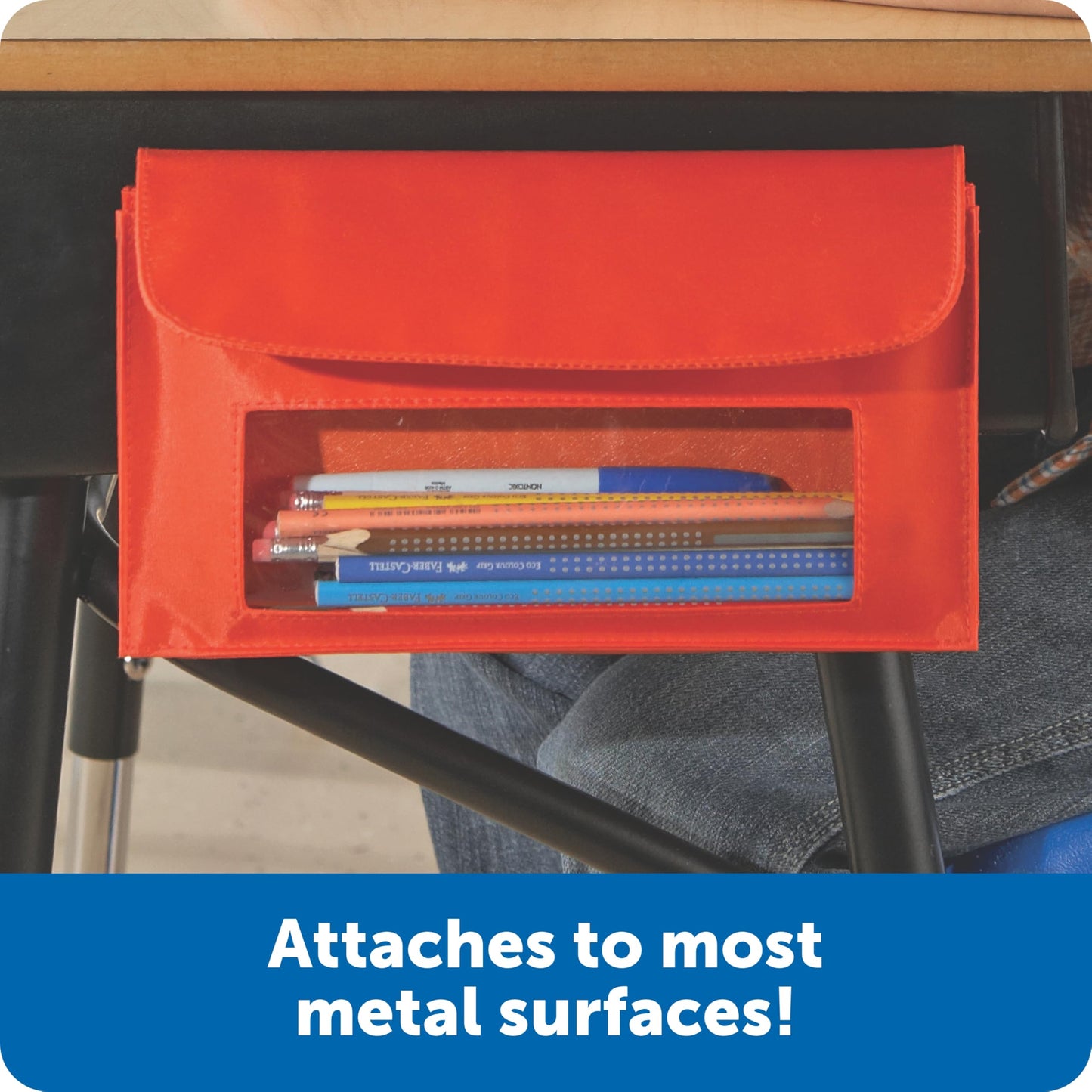 Magnetic Storage Pockets for Classroom and Homeschool