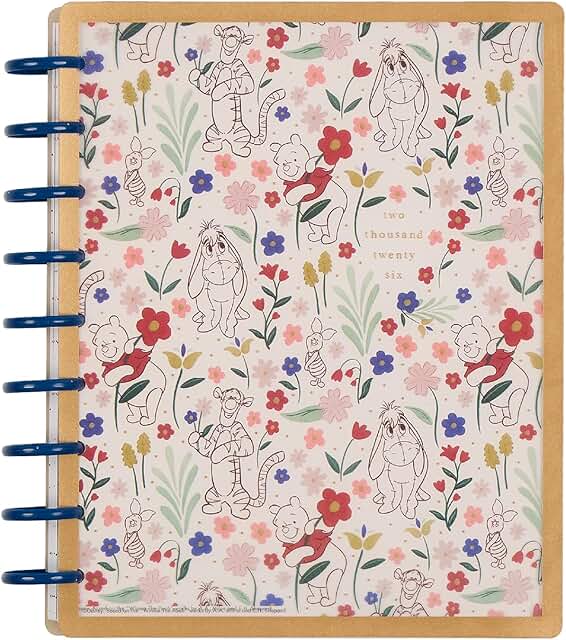 Winnie-the-Pooh 2026 Discbound Planner, Classic Size