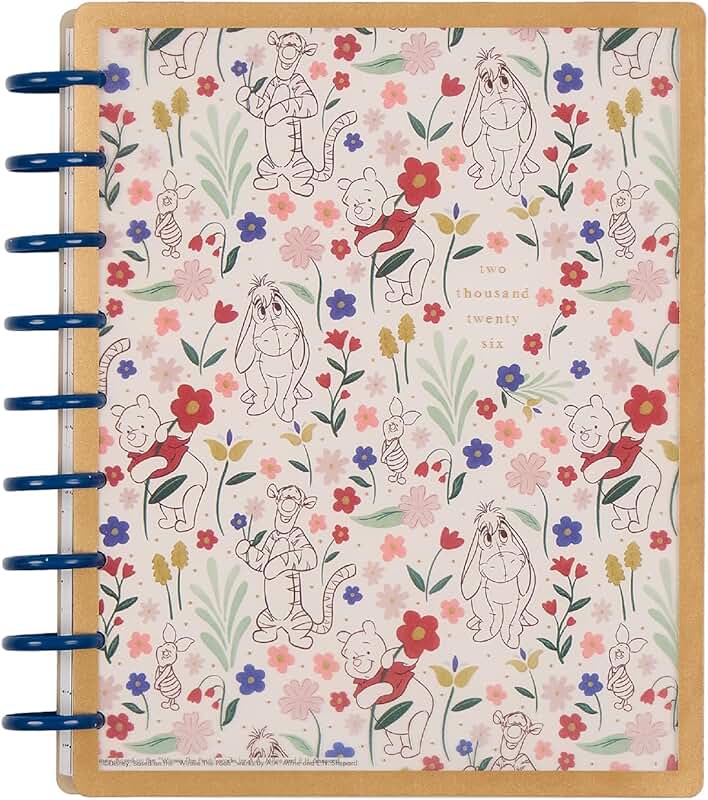 Winnie-the-Pooh 2026 Discbound Planner, Classic Size