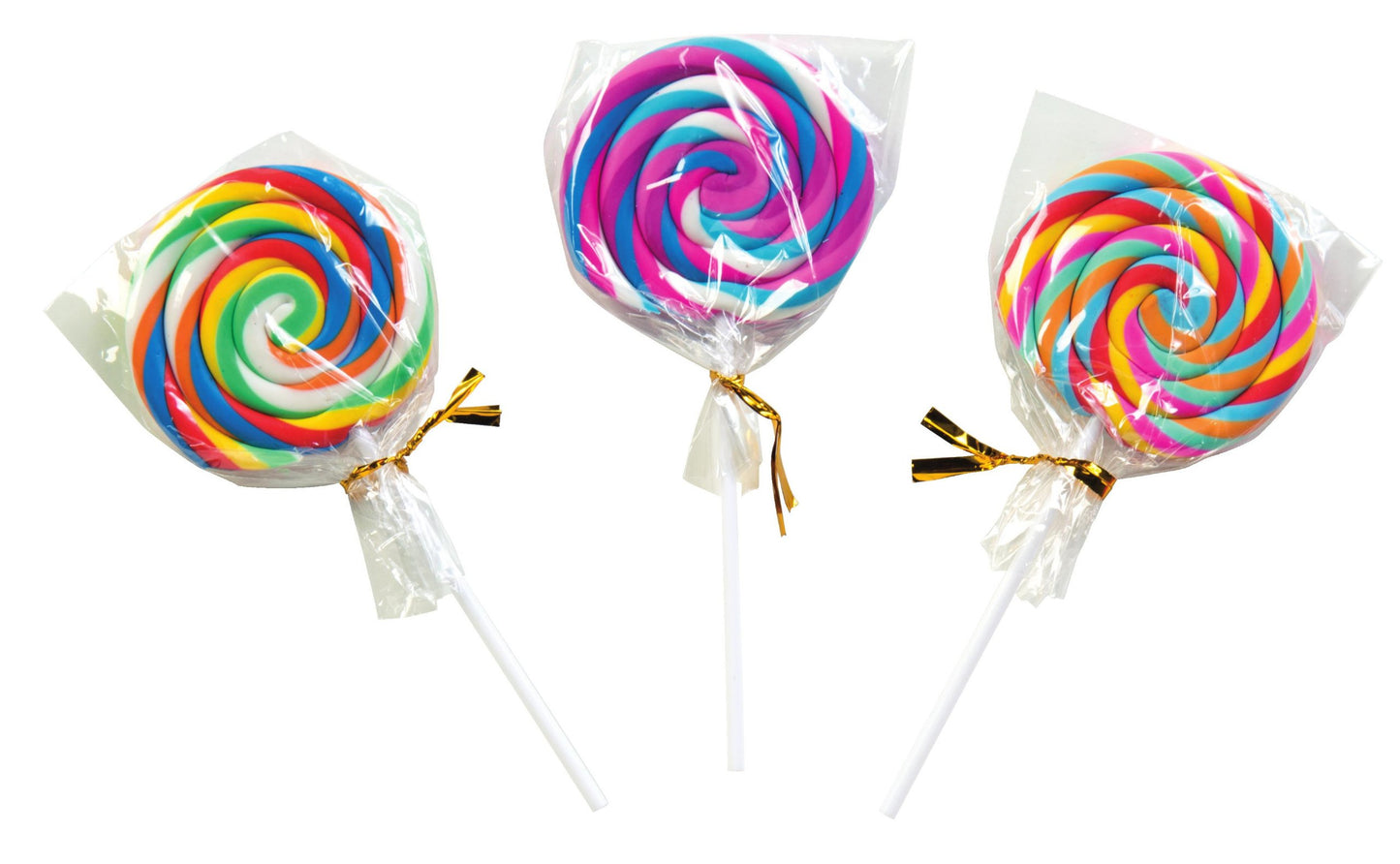 Swirl Pop Food Erasers Pack of 24