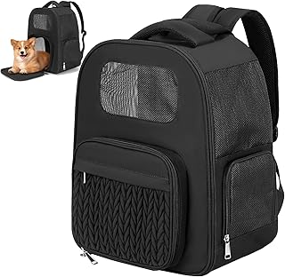 Pet Backpack Carrier for Small Cats and Dogs