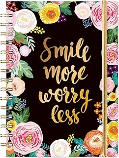 Ruled Spiral Notebook with Waterproof Cover