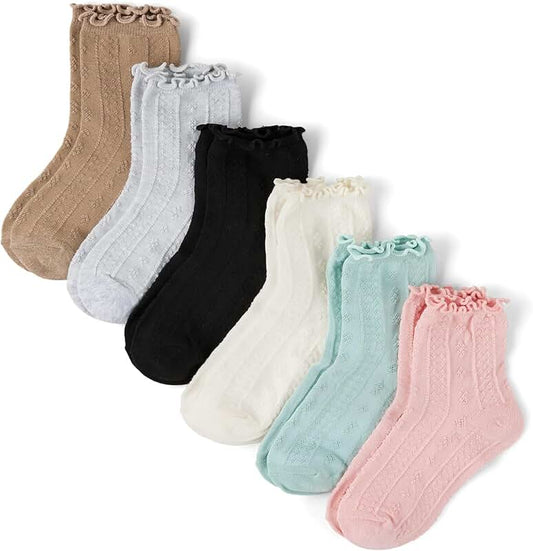 Baby Girls and Toddler Midi Socks Pack