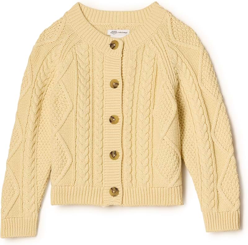 Sofia Grainge Toddler and Baby Fisherman Cardigan