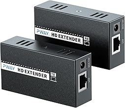 HDMI Extender Over Ethernet, 492Ft, 1080P, Plug & Play