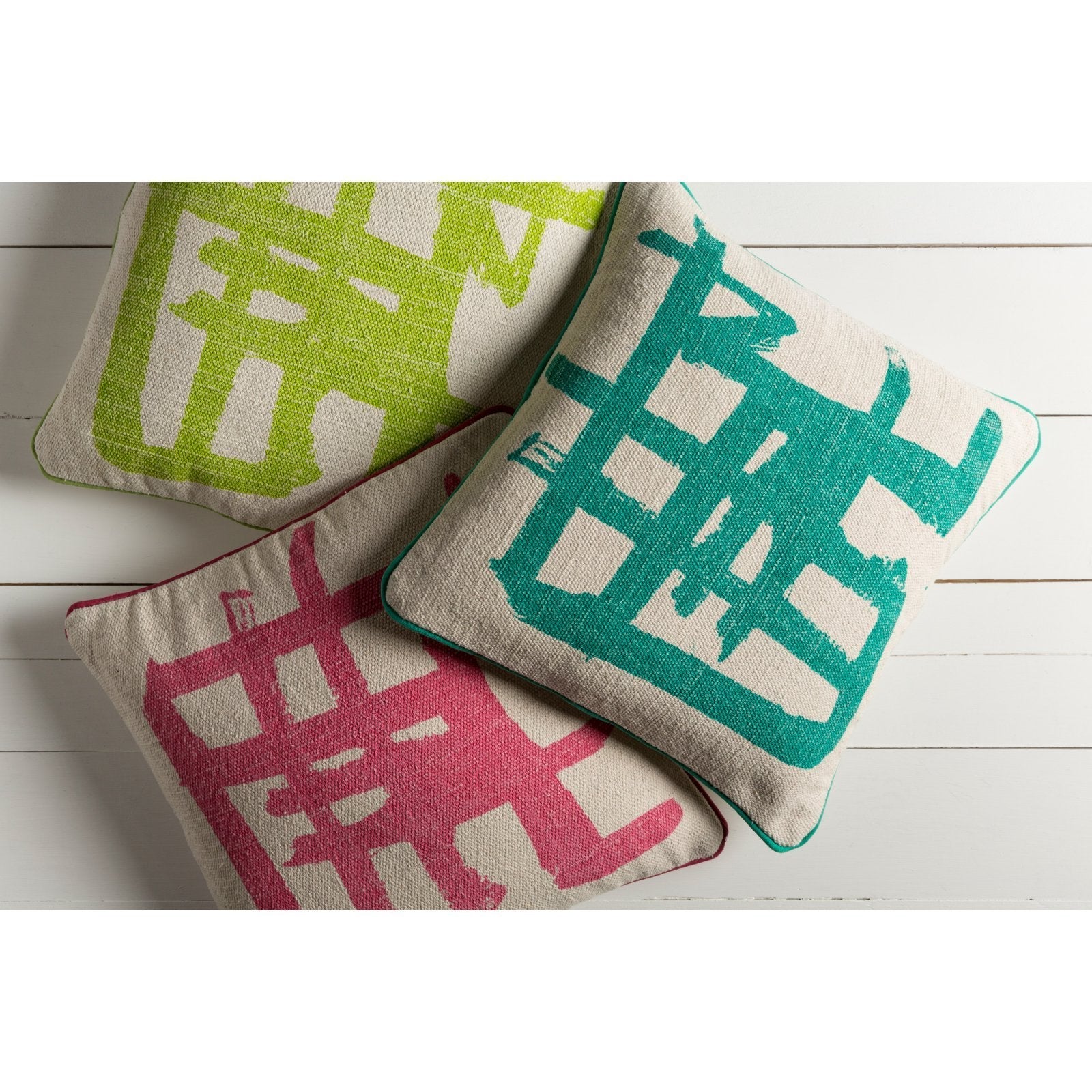 Bristle Pillow Kit, W 20" D 20" H 4", ulticolor