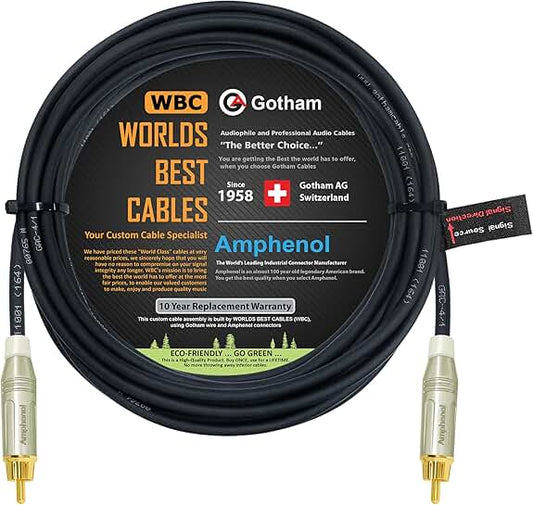 50 Foot Star-Quad Center-Channel Subwoofer Cable