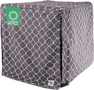 Dog Crate Cover with Roll-Up Panels, 42x28x31