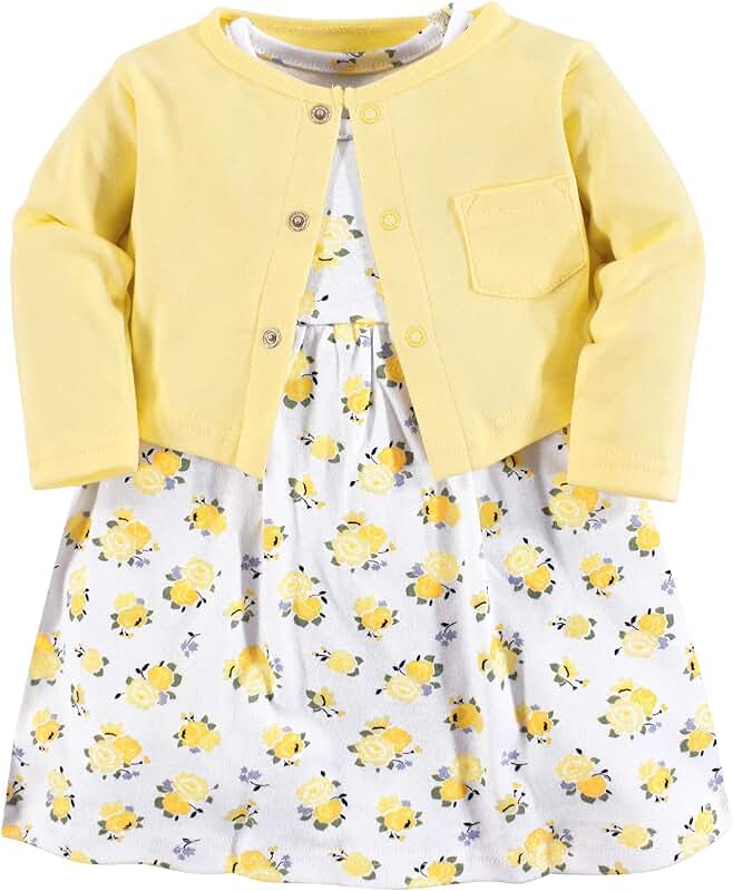 Baby Girl Dress with Cardigan