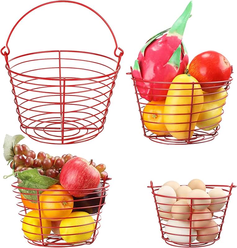 Stackable Kitchen Storage Drawers, Set of 2